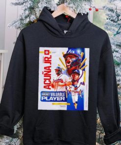 Ronald Acuna Jr 2023 National League Most Valuable Player poster hoodie, sweater, longsleeve, shirt v-neck, t-shirt