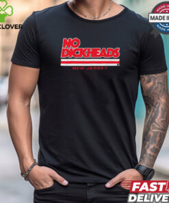 New Jersey Hockey No Dickheads t shirt