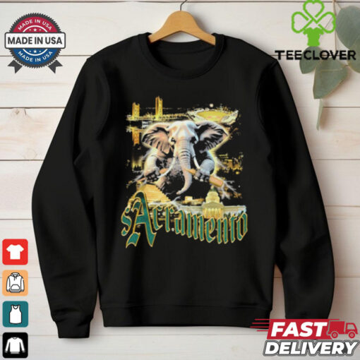 l Sacramento Baseball Elephant Oakland Athletics MLB t hoodie, sweater, longsleeve, shirt v-neck, t-shirt