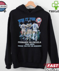 l Win It For Fernando Valenzuela 1960 2024 Thank You For The Memories Shirt