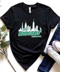 Aaron Rodgers New York Jets Mr Rogers Neighborhood Skyline Shirt