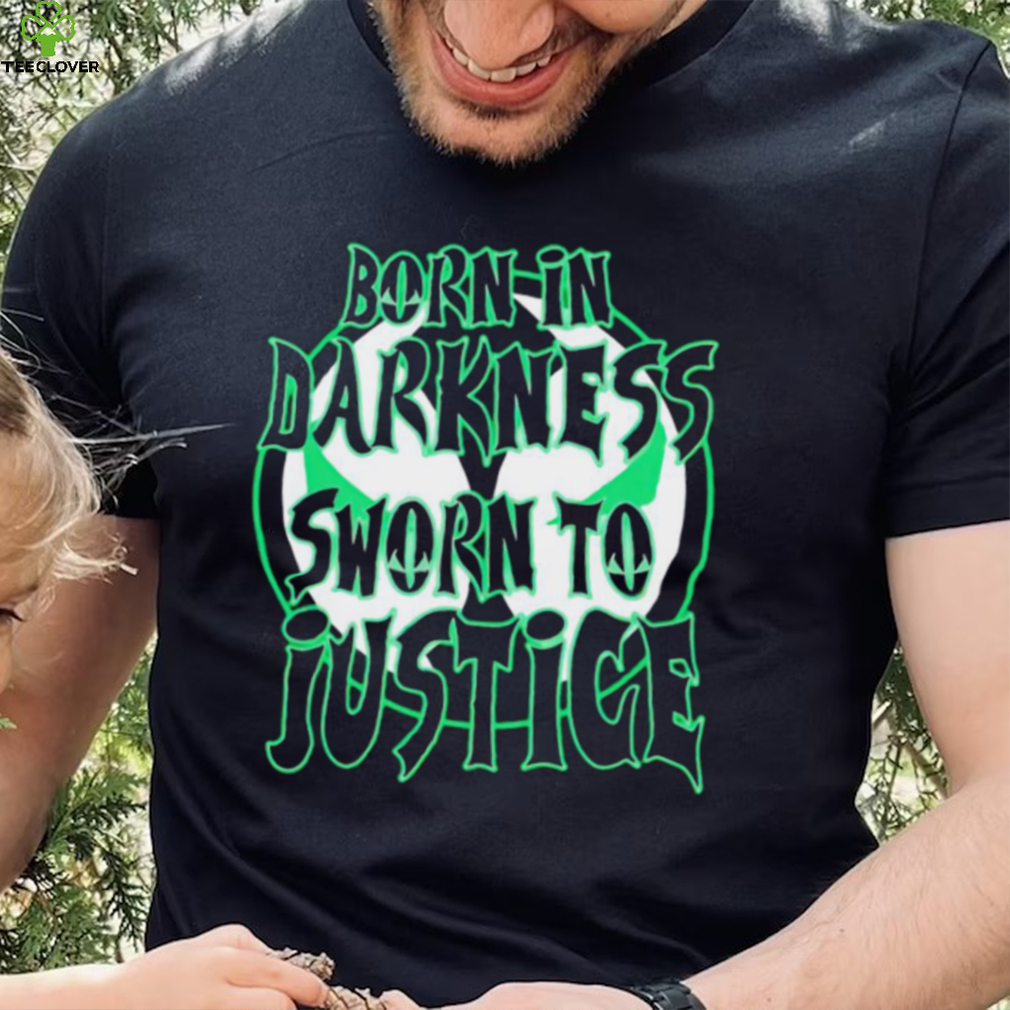 Born in Darkness sworn to Justice logo shirt Born in Darkness sworn to Justice logo shirt