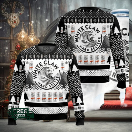 White Claw Hard Seltzer Ugly Christmas Sweater