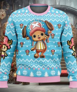 Tony Tony Chopper One Piece Ugly Christmas Sweater 1 Tony Tony Chopper One Piece Ugly Christmas Sweater