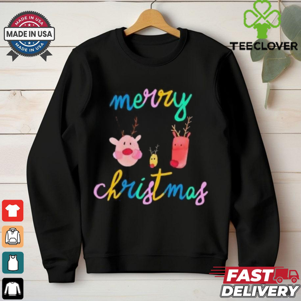 Merry Christmas Deer T Shirt Merry Christmas Deer T Shirt