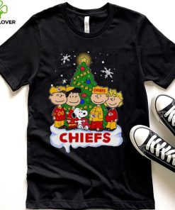 Snoopy The Peanuts Kansas City Chiefs Christmas T Shirt