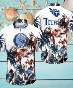 NFL Tennessee Titans Hawaii Shirt Palm Tree Aloha Shirt For Fans