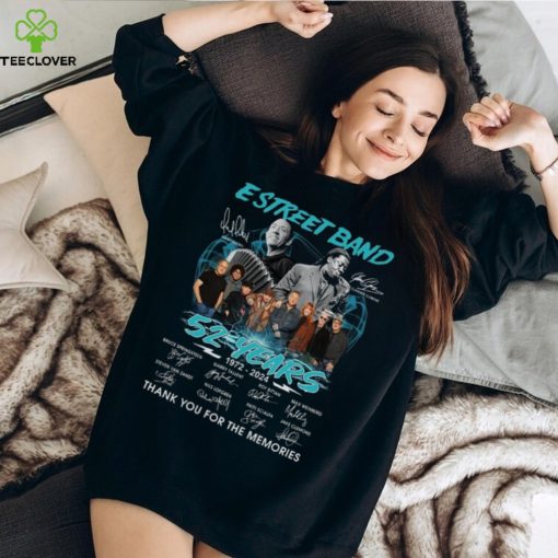 E Street Band 52 Years 1972 – 2024 Thank You For The Memories Unisex T Shirt