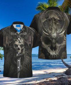 Buy Skull Draco Hawaiian Shirt