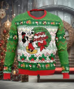 Mickey Mouse Merry Disney Ugly Christmas Sweater Holiday For Men And Women
