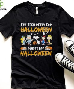 Snoopy And Peanuts Friends Love Been Ready For Halloween Since Last Charlie Brown Halloween Shirt