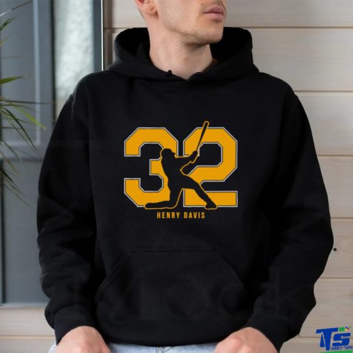 Henry Davis Pittsburgh Pirates number 32 2023 hoodie, sweater, longsleeve, shirt v-neck, t-shirt