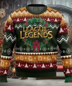 Game On Christmas League Of Legends Casual Ugly Christmas Sweater