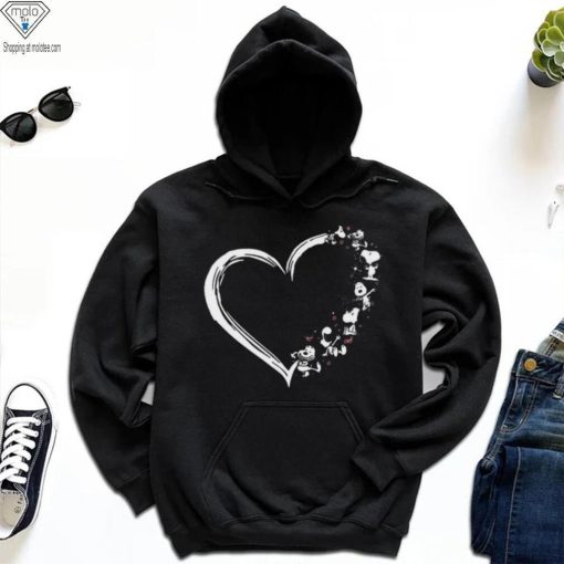 love heart snoopy dancing shirt