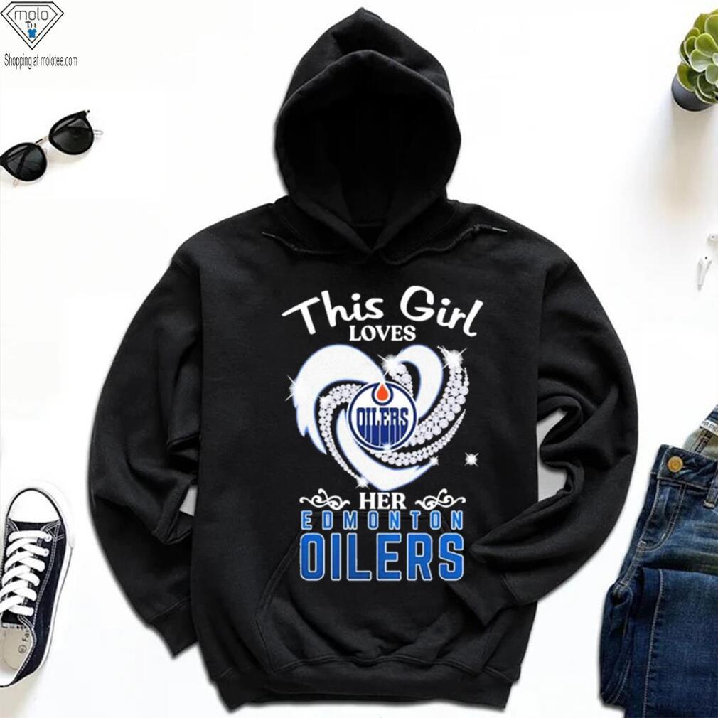 This Girl Loves Heart Her Edmonton Oilers Shirt This Girl Loves Heart Her Edmonton Oilers Shirt