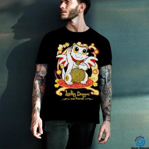 lucky dragon and friends shirt