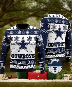 Dallas Cowboys American NFL Ugly Christmas Sweater 3D Printed Men And Women Holiday Gift