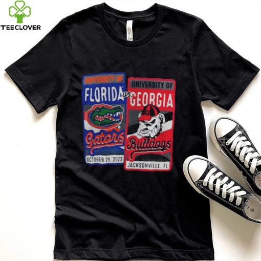 Florida Gators Vs Georgia Bulldogs 2022 Football Matchup Oct 29 2022 Jacksonville FL Shirt