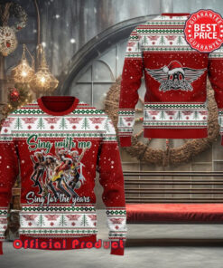Aerosmith Sing With Me Sing For The Year Ugly Christmas Sweater