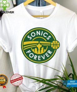 Seattle Sonics forever logo shirt
