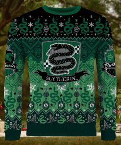 Slytherin 'Round The Christmas Tree Ugly Christmas Sweater