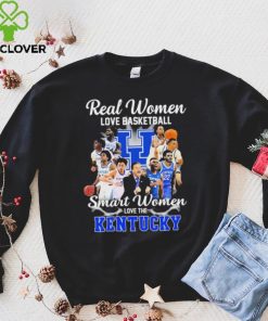 Real Women Love Basketball Smart Women Love The Kentucky Shirt