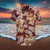 Aloha Eevee Pokemon Hawaiian Shirt Palm Leaves Pattern Summer Beach Gift