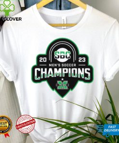 Marshall Thundering Herd 2023 SBC Men’s Soccer Champions Logo Shirt