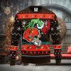 Cleveland Browns Grinch Hug Christmas Ugly Sweater