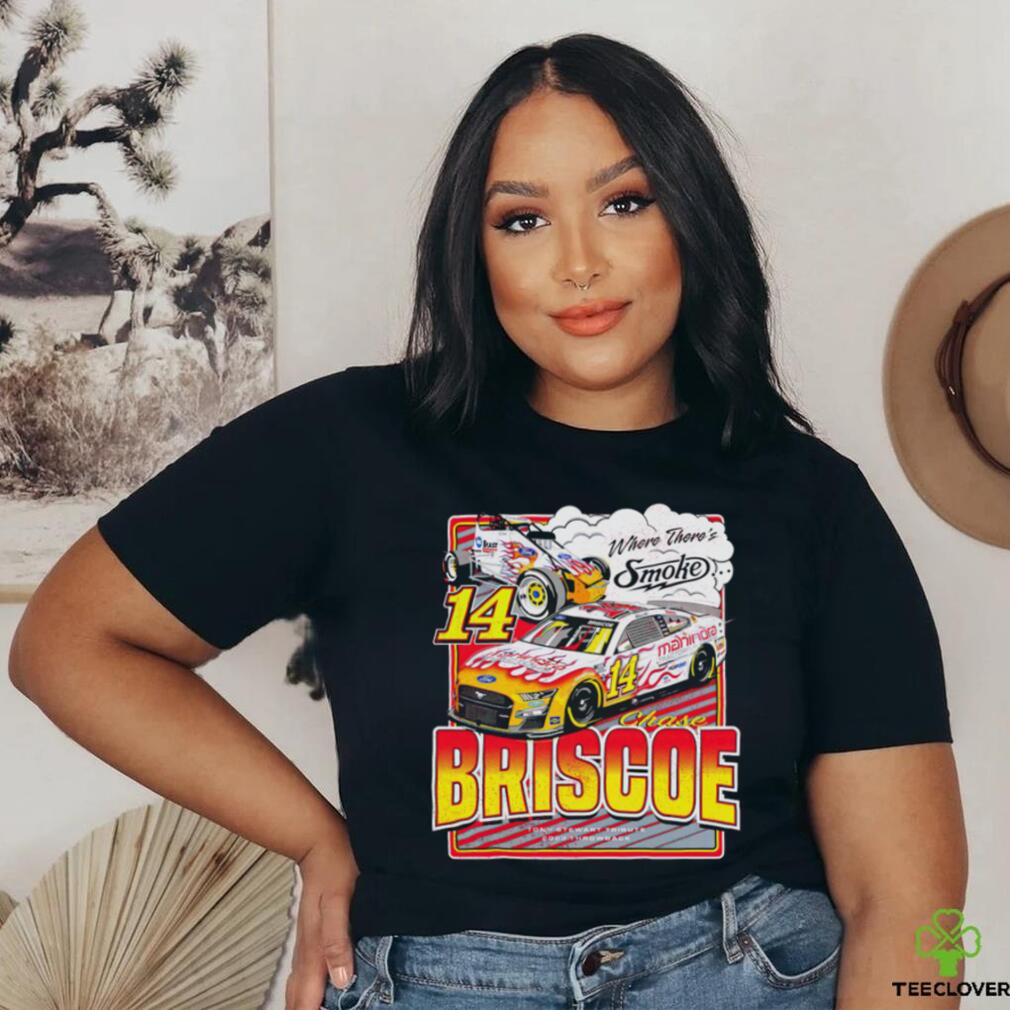 Chase Briscoe where there’s smoke Tony Stewart tribute 2023 shirt Chase Briscoe where there’s smoke Tony Stewart tribute 2023 shirt