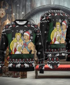 Heman Shera Christmas Custom Cosplay Ugly 3D Sweater Gift For Men And Women