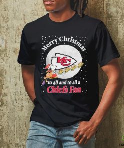 Official Snoopy Merry Christmas To All And To All A Kansas City Chiefs Fan Christmas Shirt