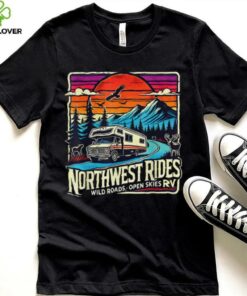 Wild Roads Open Skies T Shirt