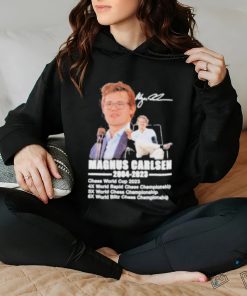magnus Carlsen 2004 2023 Championship Shirt