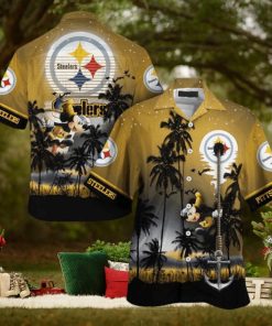 Nfl Pittsburgh Steelers Mickey Mouse Edition Trendy Hawaiian Shirt Aloha Shirt