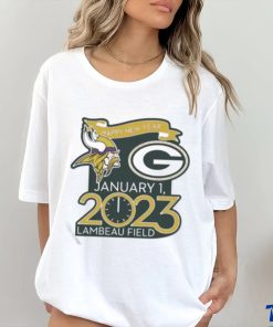 Happy New Years Packers Vs. Vikings Jan. 1 2023 Lambeau Field Gameday Shirt