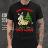 Sloth Hannging Candy Cane Christmas Pajama Cute Animal X Mas Shirt