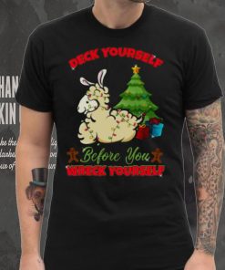 Deck Yourself Llama Christmas shirt