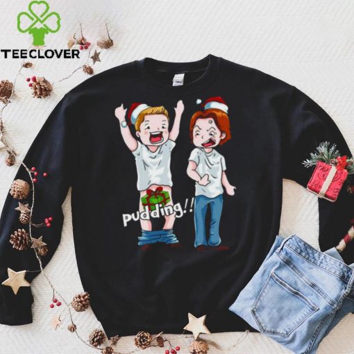 merry Christmas Pudding Sweater Shirt