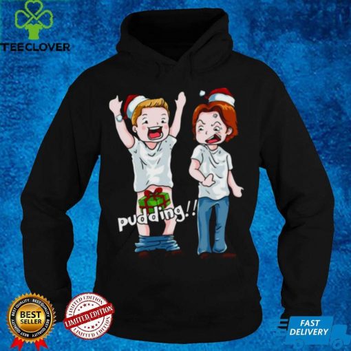 merry Christmas Pudding Sweater Shirt
