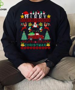 merry Christmas red truck with tree hoodie, sweater, longsleeve, shirt v-neck, t-shirt