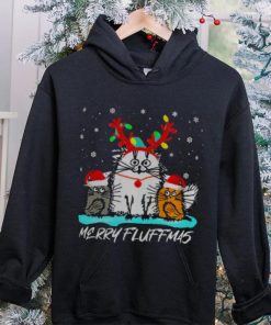merry fluffmas christmas t shirt