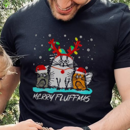 merry fluffmas christmas t shirt