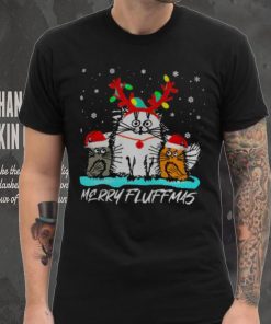 merry fluffmas christmas t shirt