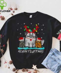 merry fluffmas christmas t shirt