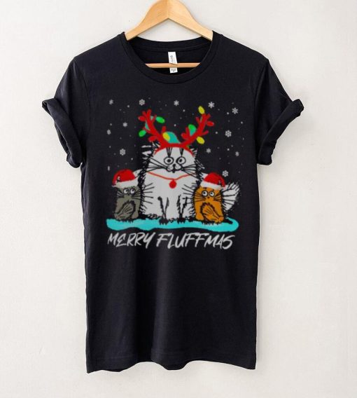 merry fluffmas christmas t shirt