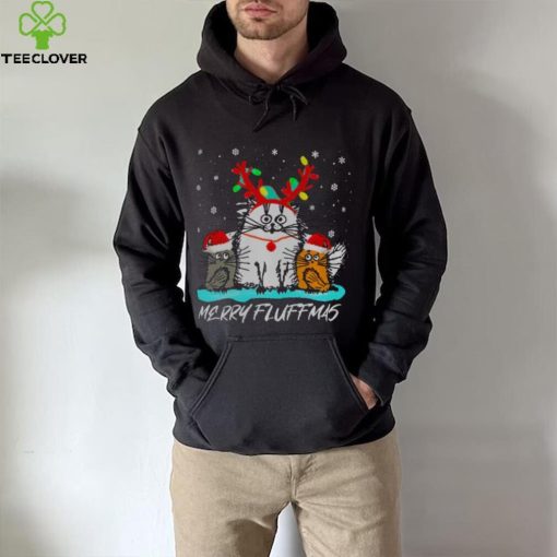 merry fluffmas christmas t shirt