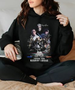 Star Wars 47th Anniversary 1977 2024 Thank You George Lucas T Shirt