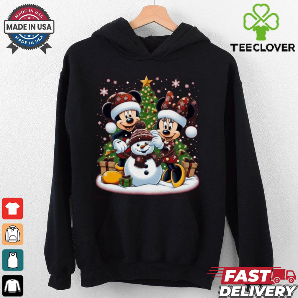 mickey play snowman christmas shirt mickey play snowman christmas shirt