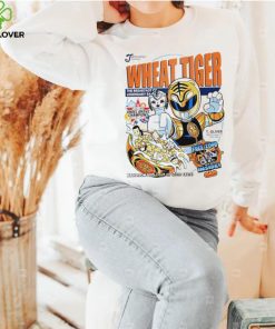 mighty morphin power rangers white ranger tommy oliver wheat tiger the breakfast of legendary rangers shirt shirt trang